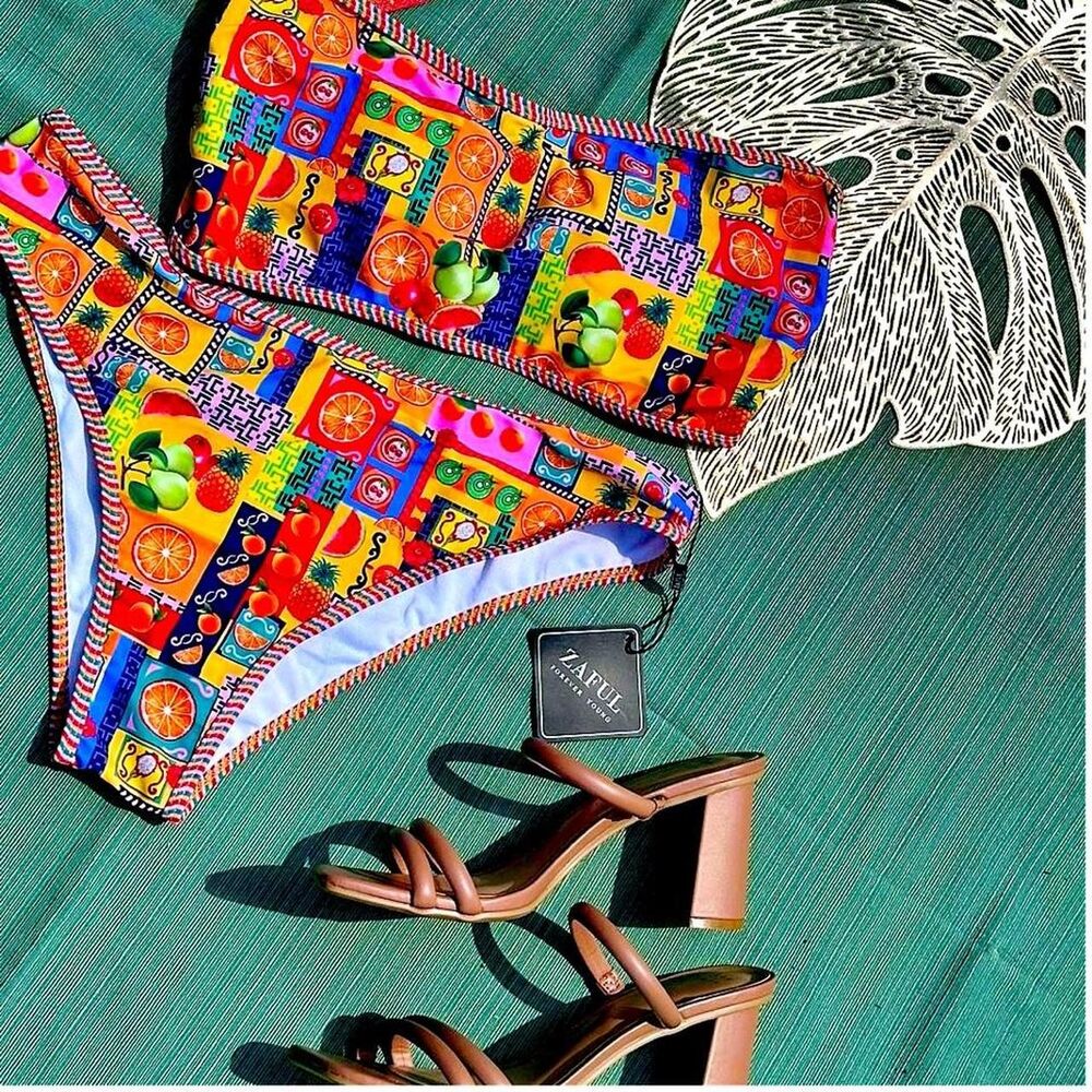 Zaful Women's Multi Bikinis-and-tankini-sets